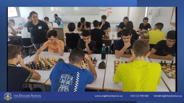 Success at The English School Chess Tournament